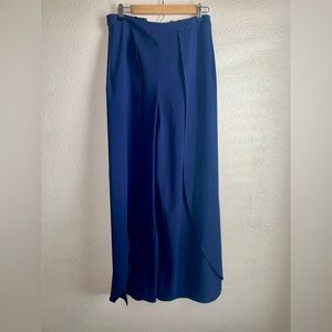 ALICE + OLIVIA Shavon High-Waisted Side-Slit Trousers